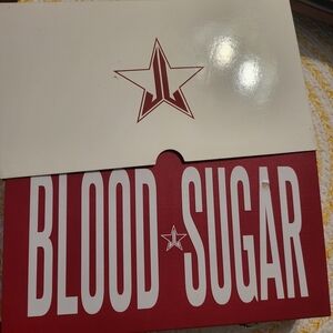 Jeffree Star Blood Sugar Palette in Red and White